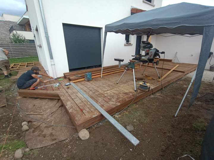 Création terrasse bois