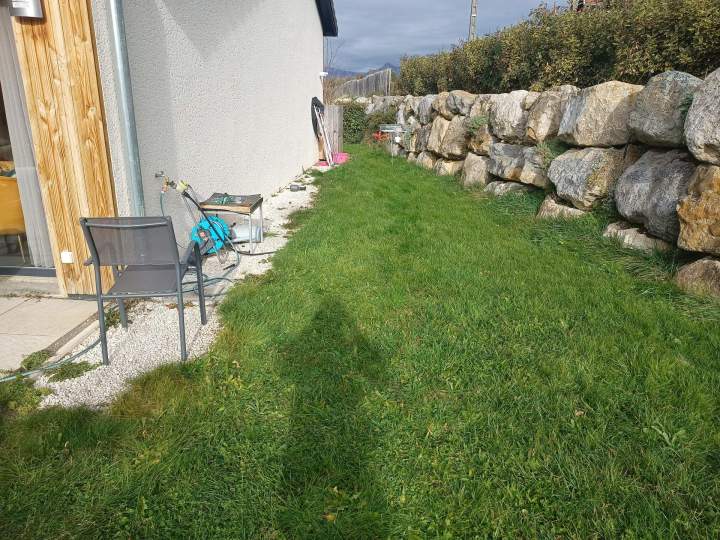 Projet aménagement de jardin