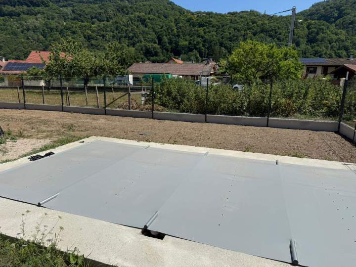 Création clôture rigide