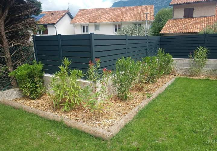 Pose de clôture brise vue Échirolles